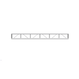 Aluminum alloy aluminum plate truss