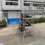 Aluminum alloy scaffolding