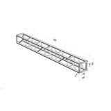 Aluminum alloy screw truss