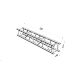 Aluminum alloy pin truss