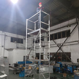Aluminum alloy single-width scaffold