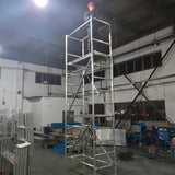 Aluminum alloy single-width scaffold