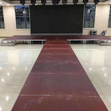 Aluminum alloy quick-release assembly movable performance stage, conference room floor, T-stage